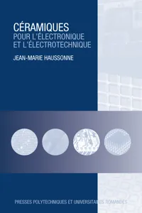 Céramiques pour l'électronique et l'électrotechnique_cover