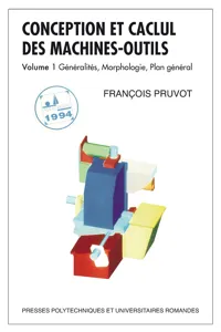 Conception et calcul des machines-outils_cover