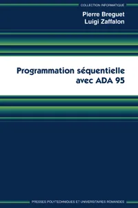 Programmation séquentielle avec ADA 95_cover