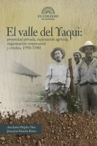 El Valle del Yaqui: propiedad privada, explotación agrícola, organización empresarial y crédito, 1930-1980_cover