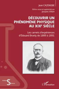 Découvrir un phénomène physique au XIXe siècle_cover