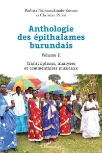 Anthologie des épithalames burundais Volume II_cover