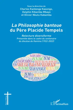 La  Philosophie bantoue  du Père Placide Tempels