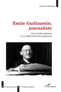 Émile Guillaumin, journaliste_cover