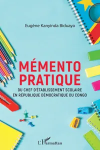 Mémento pratique du chef d'établissement scolaire en République démocratique du Congo_cover