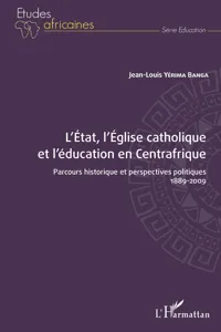 L'État, l'Église catholique et l'éducation en Centrafrique_cover