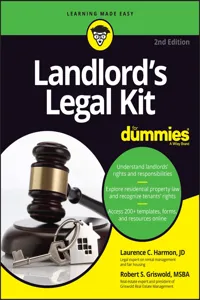 Landlord's Legal Kit For Dummies_cover