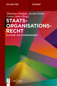 Staatsorganisationsrecht_cover