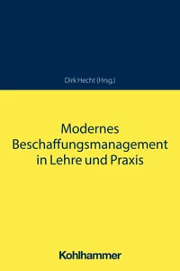 Modernes Beschaffungsmanagement in Lehre und Praxis_cover