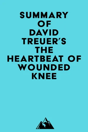 Summary of David Treuer's The Heartbeat of Wounded Knee