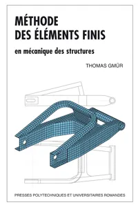 Méthode des éléments finis en mécanique des structures_cover