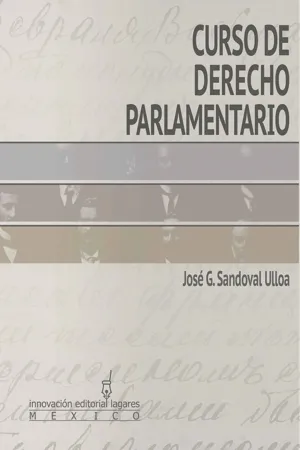 Curso de Derecho Parlamentario