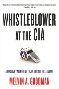 Whistleblower at the CIA_cover