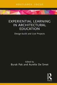 Experiential Learning in Architectural Education_cover