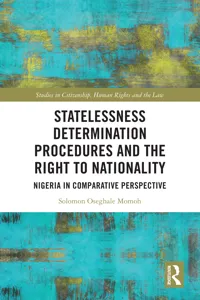 Statelessness Determination Procedures and the Right to Nationality_cover