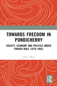 Towards Freedom in Pondicherry_cover