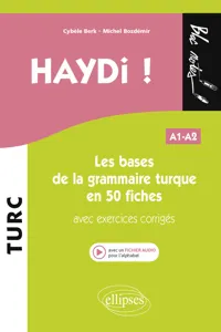 Haydi ! Les bases de la grammaire turque en 50 fiches A1-A2_cover