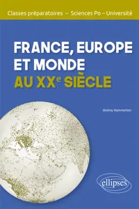 France, Europe et Monde au XXe siècle_cover