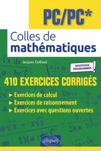 Colles de Mathématiques - PC/PC* - Programme 2022_cover