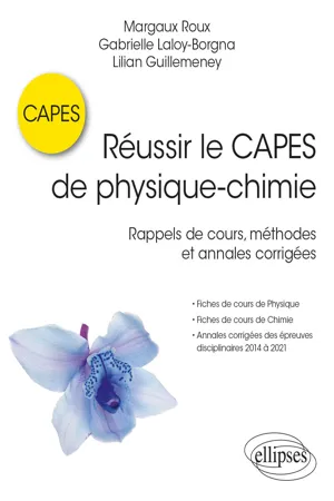 Réussir le CAPES de physique-chimie