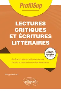 Lectures critiques et écritures littéraires_cover