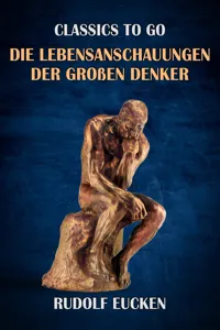 Die Lebensanschauungen der großen Denker_cover