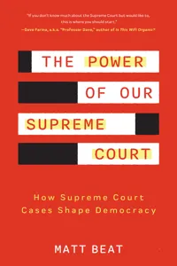 The Power of Our Supreme Court_cover