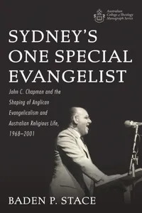 Sydney's One Special Evangelist_cover