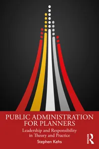 Public Administration for Planners_cover