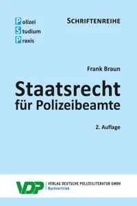 Staatsrecht für Polizeibeamte_cover