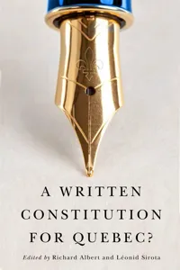A Written Constitution for Quebec?_cover
