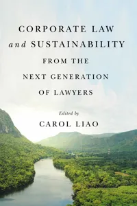 Corporate Law and Sustainability from the Next Generation of Lawyers_cover