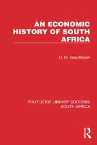 An Economic History of South Africa_cover