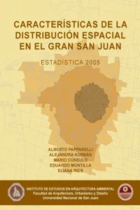 CARACT. DE LA DIST. ESPACIAL EN SAN JUAN 2005_cover