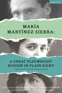 María Martínez Sierra: A Great Playwright Hidden in Plain Sight_cover