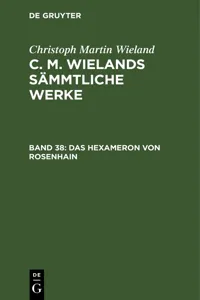 Das Hexameron von Rosenhain_cover