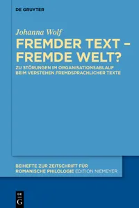 Fremder Text – fremde Welt?_cover