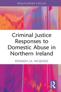 Criminal Justice Responses to Domestic Abuse in Northern Ireland_cover