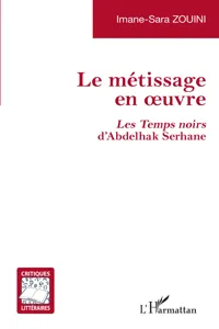 Le métissage en oeuvre_cover