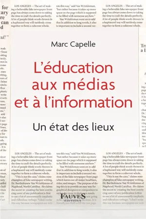 L'éducation aux médias et à l'information