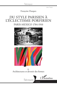 Du style parisien à l'éclectisme porfirien_cover