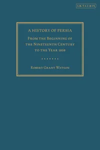 A History of Persia_cover