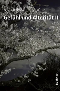 Gefühl und Alterität II_cover