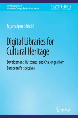 Digital Libraries for Cultural Heritage