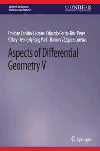 Aspects of Differential Geometry V_cover