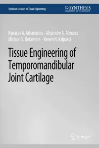 Tissue Engineering of Temporomandibular Joint Cartilage_cover