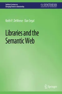 Libraries and the Semantic Web_cover