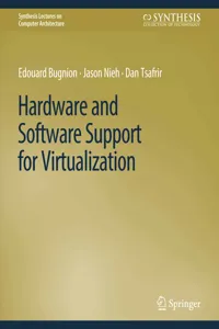 Hardware and Software Support for Virtualization_cover