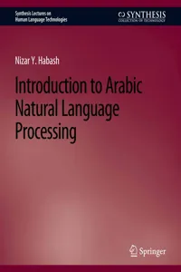 Introduction to Arabic Natural Language Processing_cover