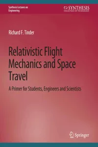 Relativistic Flight Mechanics and Space Travel_cover